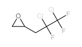 Oxirane,2-(2,3-dichloro-2,3,3-trifluoropropyl)-结构式