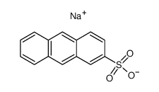 Anthracene-2-sulfonic acid sodium salt Structure