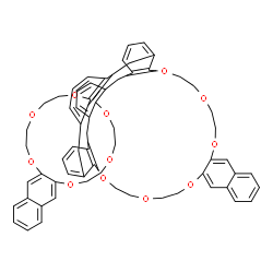 Calix[4]-bis-2,3-naphtho-crown-6 Structure