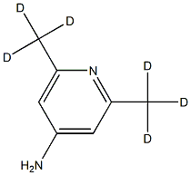 2,6-bis(methyl-d3)pyridin-4-amine structure