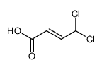 4,4-Dichlorocrotonic acid Structure