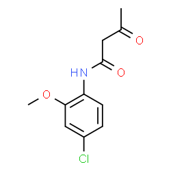 4'-Chloro-2'-methoxyacetoacetanilide Structure