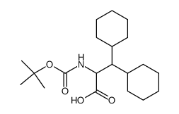 Boc-(D,L)-Dch-OH结构式