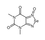 4,6-dimethyl-5,7-dioxo-4,5,6,7-tetrahydro-[1,2,5]selenadiazolo[3,4-d]pyrimidine 1-oxide Structure