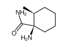 Cyclohexanecarboxamide, 1-amino-2-methyl-, (1R-cis)- (9CI) Structure