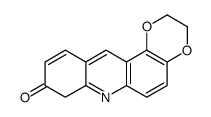 3,8-dihydro-2H-[1,4]dioxino[2,3-a]acridin-9-one Structure