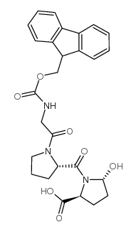 Fmoc-Gly-Pro-Hyp-OH structure