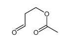 3-Oxopropyl acetate structure