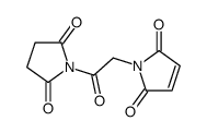 1-[2-(2,5-dioxopyrrolidin-1-yl)-2-oxoethyl]pyrrole-2,5-dione Structure