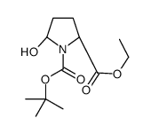 (2S)-1-TERT-BUTYL 2-ETHYL 5-HYDROXYPYRROLIDINE-1,2-DICARBOXYLATE picture