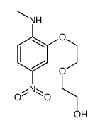 2-[2-[2-(methylamino)-5-nitrophenoxy]ethoxy]ethanol Structure