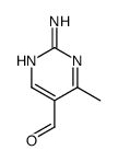 5-Pyrimidinecarboxaldehyde, 2-amino-4-methyl- (8CI) picture