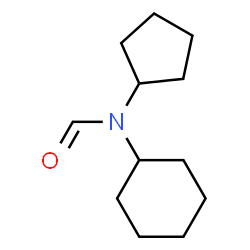 Formamide, N-cyclohexyl-N-cyclopentyl- (9CI)结构式
