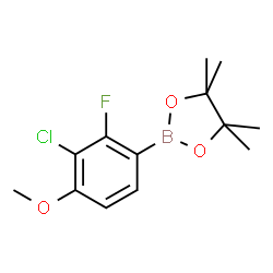 3-Chloro-2-fluoro-4-methoxyphenylboronic acid pinacol ester picture