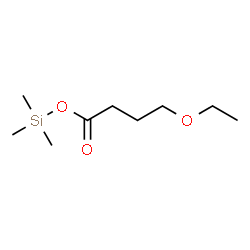 4-Ethoxybutyric acid trimethylsilyl ester结构式