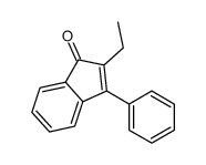 2-ethyl-3-phenylinden-1-one Structure