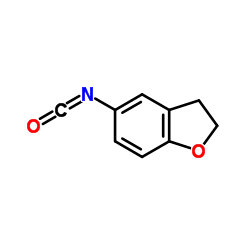 5-isocyanato-2,3-dihydrobenzofuran structure