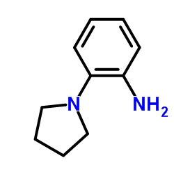 2-吡咯啉-1-基苯胺结构式