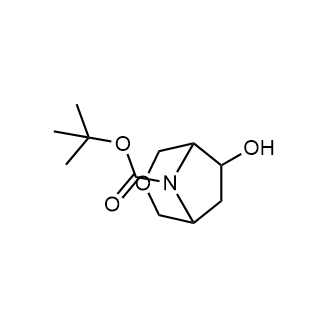 Tert-butyl 6-hydroxy-3-oxa-8-azabicyclo[3.2.1]Octane-8-carboxylate Structure