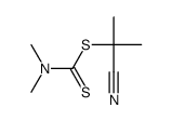 2-cyanopropan-2-yl N,N-dimethylcarbamodithioate结构式