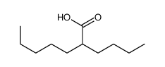 2-butylheptanoic acid Structure