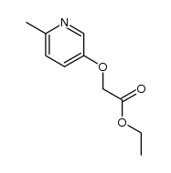 ethyl [(6-methylpyridin-3-yl)oxy]acetate Structure
