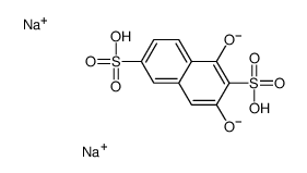 disodium 4-hydroxynaphthalene-2,6-disulphonate Structure