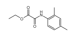 ethyl 2-[(2',4'-dimethylphenyl)amino]-2-oxoacetate Structure