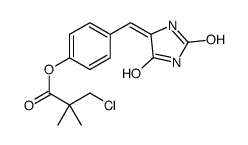 4-[(2,5-DIOXOTETRAHYDRO-1H-IMIDAZOL-4-YLIDEN)METHYL]PHENYL 3-CHLORO-2,2-DIMETHYLPROPANOATE picture