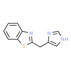 Benzothiazole, 2-(1H-imidazol-4-ylmethyl)- (9CI)结构式