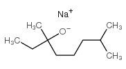 Sodium 3,7-dimethyl-3-octanoxide, in hexanes结构式