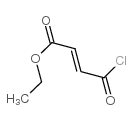 Ethylfumaroylchloride Structure