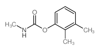 2,3-二甲苯基甲氨基甲酸酯结构式
