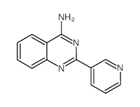 2-PYRIDIN-3-YL-QUINAZOLIN-4-YLAMINE Structure