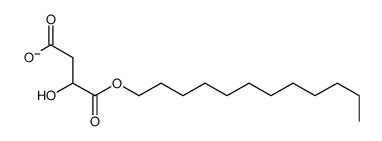 4-dodecoxy-3-hydroxy-4-oxobutanoate Structure