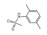 N-(2,5-dimethylphenyl)methanesulfonamide结构式