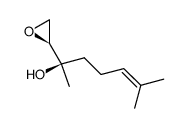 threo-1,2-epoxy-3,7-dimethy-6-octen-3-ol结构式