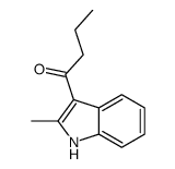 1-(2-methyl-1H-indol-3-yl)butan-1-one结构式