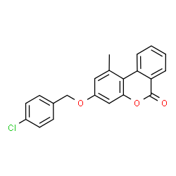 3-[(4-Chlorobenzyl)oxy]-1-methyl-6H-benzo[c]chromen-6-one picture