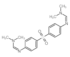 Methanimidamide,N',N'''-(sulfonyldi-4,1-phenylene)bis[N,N-dimethyl- (9CI)结构式