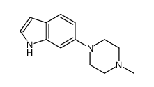 6-(4-methylpiperazin-1-yl)-1H-indole Structure