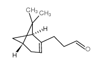 6,6-二甲基二环[3.3.1]庚-2-烯-2-丙醛结构式
