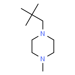 Piperazine, 1-(2,2-dimethylpropyl)-4-methyl- (9CI) structure