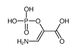 3-aminoenolpyruvate-2-phosphate结构式