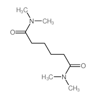 N1,N1,N6,N6-四甲基己二酰胺结构式