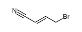4-bromobut-2-enenitrile结构式