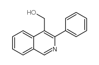 (3-苯基异-4-喹啉)甲醇结构式