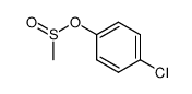 p-Chlorphenyl-methansulfinat Structure