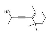4-(2,6,6-trimethyl-cyclohex-1-enyl)-but-3-yn-2-ol Structure