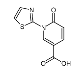 1-[2'-thiazolyl]pyridin-2(1H)-one-5-carboxylic acid结构式